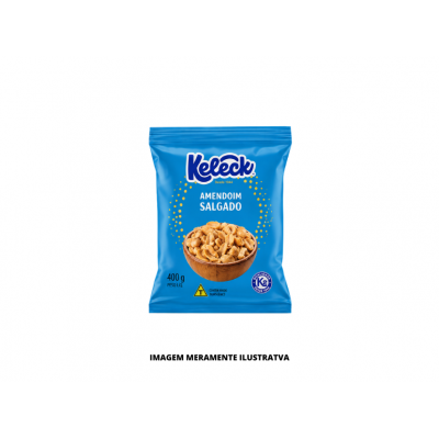 AMENDOIM - KELECK - 400g FRITO SEM PELE